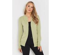 Tall Button Down Knit Cardigan Long Tall Sally Pale Green 14-16