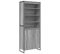 vidaXL Tall Cabinets Grey Sonoma 79 x 36 x 200 cm Engineered Wood