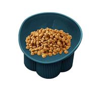 tall cat bowl sloping food dish macaroon pet bowl tall food bowl slanted cat feeder anti-tip food bowl for cat feeding station sloping dog bowl pet food dish sloping kitten bowl tall food dish spill