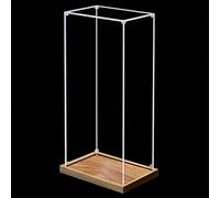 Tall Clear Display Case for Figures, Acrylic Storage Box with Corner Guard, Cube Countertop Show Box for Heirlooms Felt Work Diorama Doll(35x35x45cm(14x14x18in))