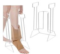 Tall Compression Stocking Aid and Sock Applicator,Metal Frame, Aid for Putting Socks On,Reduces Bending,for Compression Sock,Tights,Hosiery,Ideal for Elderly,Disability,Users Recovering from Operation