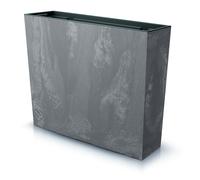 Urbn-Living Black, Set Of 1 - 58Cm Urbi Case Tall Rectangular Planter
