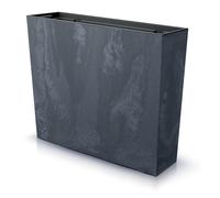 Prosperplast Urbi Case Balcony Box with Tank Dimensions (mm) 580 x 180 x 498, Anthracite, Charcoal, 58 x 18 x 49,8 cm
