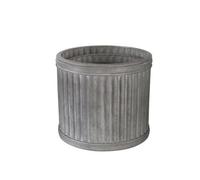 Tall Creation Legacy Metal Planters Set Of 3 - Grey