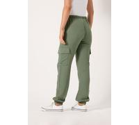 Tall Crepe Cargo Trousers Long Tall Sally Green 16L
