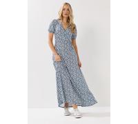 Tall Ditsy Floral Maxi Dress Long Tall Sally Mid Blue 16
