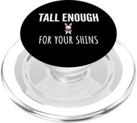Tall Enough for Your Shins Cute Bunny Rabbit Boxing PopSockets PopGrip for MagSafe