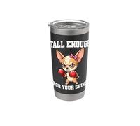 Tall Enough for Your Shins Short People Stainless Steel Insulated Tumbler