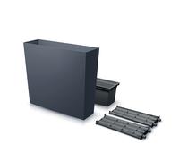 Tall Flower Pot Insert XXL Trough Planter Decorative 77x69 cm Indoor Outdoor HQ