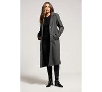 Tall Formal Midi City Coat Long Tall Sally Charcoal 22-24