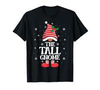 Tall Gnome Christmas Family Matching Group Tallest Xmas T-Shirt