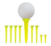 Tall Golf Tees - Golf Tees for Course - Outdoor Sport Accessories Equipment for Beginners Family Friends Minimize Friction Accurately Hit Target