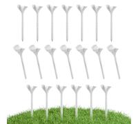 Tall Golf Tees, Professional Training Aids, 20X Consistent Height Tees, Driving Range Equipment, Ideal For Men’s Hybrid Shots, Outdoor Indoor Practice, 0.98x0.98x3.27 Inches
