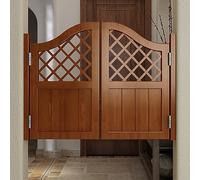 Tall Half Swinging Doors Partition Door with Stainless Steel Hinges - Two-Way Opening Suitable for Hallways, Kitchens, Bars, Cafes
