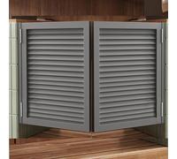 Tall Half Swinging Doors - Solid Wood Partition Door, Automatic Closing, Suitable for Stairs, Entrances, Kitchens, Retro Cafe & Bar Design