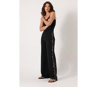 Tall Leopard Stripe Trousers Long Tall Sally Black 16L