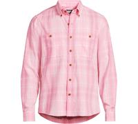 Tall Lightweight Flannel Shirt lands end Pink L
