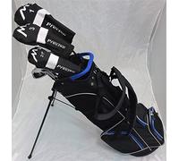 Tall Mens Golf Set Clubs - for Men 6'0"- 6" 6 Complete Driver, Fairway Wood, Hybrid, Irons, Putter, Stand Bag