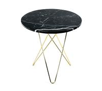 Tall Mini O Table Marble Ox Denmarq