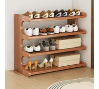 Tall Narrow Shoe Rack- Space Saving Display Shelf for Entryway Closet Corner Doorway - Multifunctional Shoe Storage for Small Spaces