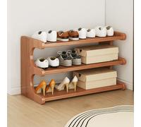 Tall Narrow Shoe Rack - Space-Saving Shoe Storage for Small Spaces Multifunctional Entryway Display Shelf Ideal for Closet Corner and Doorway Use.