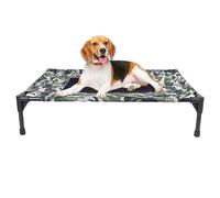 Tall Pet Bed - Framed Height Dog Bed - Framed Height Dog Bed - Double Layer Oxford Net Cloth Height Dog Bed, Dog Bed with Frame, Dog Bed for Camping, Workout, Picnic, Indoor and Outdoor