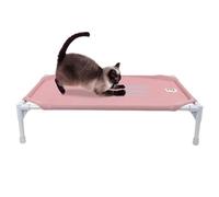 Tall Pet Bed - Tall Pet Bed, Pet Bed, Outdoor Pet Bed | Framed Elevated Pet Bed, Powder Coated Steel Frame Cot, Durable Raised Bed Pet Bed for Outdoor Picnic, Indoor, Outdoor Use