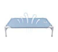 Tall Pet Bed - Tall Pet Bed, Pet Bed, Outdoor Pet Bed | Framed Elevated Pet Bed, Powder Coated Steel Frame Cot, Durable Raised Bed Pet Bed for Outdoor Picnic, Indoor, Outdoor Use