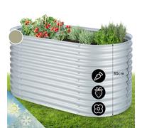 TALL PLANTER BASKET RAISED GARDEN PATIO BED STEEL CULTIVATION FARM SUMMER 1.6 M