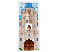 Tall Play Panel for Children with Adjustable Door Pole (CS-TD-Castle)