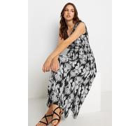 Tall Printed Midaxi Dress Long Tall Sally Black 10