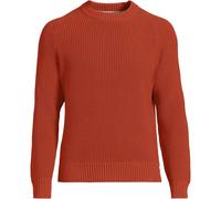 Tall Shaker Rib Drifter Cotton Jumper lands end Light Brown L