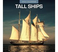 Tall Ships - 2026 Square Wall Calendar - by Red Robin Publishing