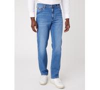 TALL SIZE - WRANGLER TEXAS Stretch Jeans Regular Mens Black Blue Denim Long Leg
