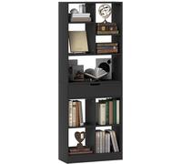 Tall Slim Shelving Unit Bookcase Freestanding Storage Display Stand Cabinet
