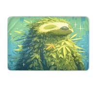 Tall Sloth Green Extra Large Resuable Potty Training Pee Pad Water Resistant Underpads Wetting Cover Leakproof Quick Drying Diaper Pads for Infant Toddler 52" L x 34" W