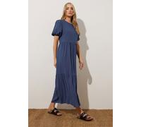 Tall Smock Denim Midaxi Dress Long Tall Sally Blue 20