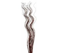 Tall Spiral Willow Twigs Bunch For Floor Standing Vases And Displays 40 Twigs by Homestreet® (BROWN)