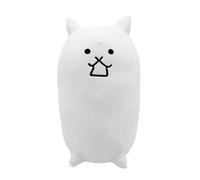 (Tall) The Battle Cats Stuffed Toy White Axe Neko Plush Nyanko Great Gift War Fluffy