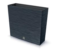 Tall Trough Planter Flower Pot with Insert 2 Sizes Garden Patio Indoor Outdoor