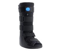 Tall Walker Fracture Boot Air Walker Brace Inflatable Walking Boot for Fractures, Achilles Tendon Surgery, Acute Ankle Sprains, Broken Toe Foot, Injury Recovery Black (Large)
