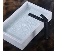 Tall Waterfall Taps for Bathroom Basin Single Hole Deck Mount High Rise Basin Mixer Tap Copper,Black,high