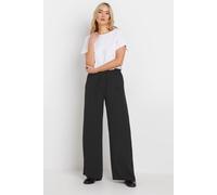 Tall Wide Leg Trousers Long Tall Sally Black 12XL