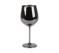 Tall Wine Glasses - Stainless Steel Winee Goblets, Tall Stemmed Glasse, Drinkware Goblets | Smooth Mouth Stemmed Wine Glasses for Parties, Restaurant, Hotel, Bar, Durable Winee Cups for Entertaining