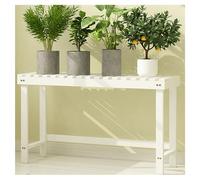 Tall Wooden Plant Stand - Multi-Tier Ladder Shelf for Indoor & Balcony - Flower Display Rack for Living Room & Greenhouse Decor (58x25x45cm)