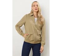 Tall Zip Bomber Jacket Long Tall Sally Stone 10