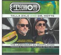 TALLA 2XLC/DR MOTTE/VARIOUS - Techno Club Vol 75 - CD (mixed 2xCD + wristbands)