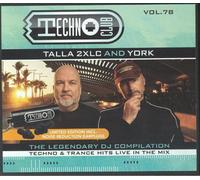 TALLA 2XLC/YORK/VARIOUS - Techno Club Vol 78 - mixed 2xCD box set + earplugs