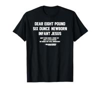 Talladega Nights Dear Baby Jesus Funny Quote Comedy Movie T-Shirt