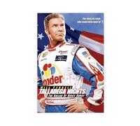 Talladega Nights The Ballad of Ricky Bobby Movie Poster Canvas Poster Wall Art Decor Print Picture Paintings for Living Room Bedroom Decoration 12x18inch(30x45cm)